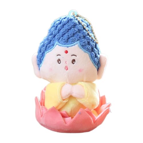 Colcolo Kuscheltier mit Glücksbringer Cartoon, Niedlicher Rucksackanhänger, Buddha von Colcolo