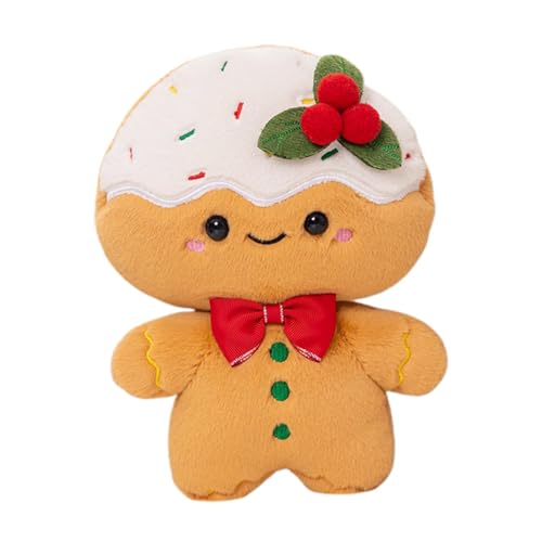 Colcolo Lebkuchen-Plüschtier, Stofftier, 25 cm, süße Kuschelpuppe, Stofftiere für Kinder, Frauen, Erwachsene, Mädchen von Colcolo