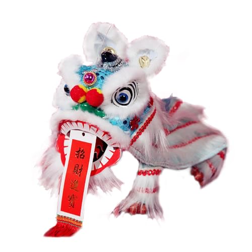 Colcolo Marionettenpuppe, chinesische Marionette, Spielzeug, Heimdekoration, Ornament, lustige Löwentanzpuppe, Handschnurpuppe für Karneval von Colcolo