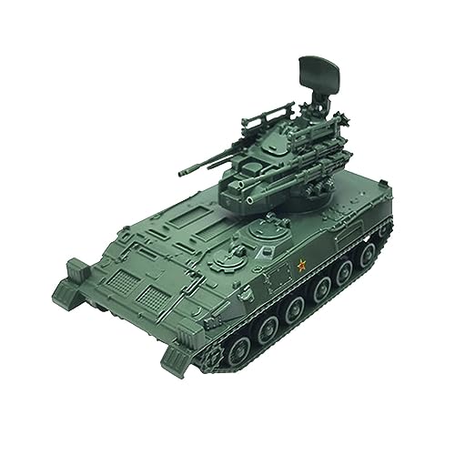 Colcolo Maßstab 1:72, Raupenkettenwagen, Panzermodell, Basteln, DIY-Miniatur-Puzzle für Tischdekoration, Partygeschenke, Sammlerstücke, Erwachsene, Grünes Fort von Colcolo