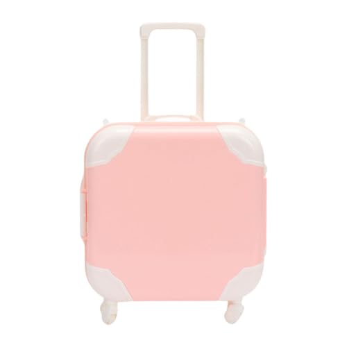 Colcolo Mini-Puppenkoffer, Gepäckaufbewahrungsbox, niedliche Miniatur, kann geöffnet Werden, Geschenk, Partygeschenk, Mini-Reisekoffer, Gepäck-Reiseset, Rosa Colcolo Mini-Puppenkoffer, Gepäckaufbewahrungsbox, niedliche Miniatur, kann geöffnet Werden, Geschenk, Partygeschenk, Mini-Reisekoffer, Gepäck-Reiseset, Rosa von Colcolo