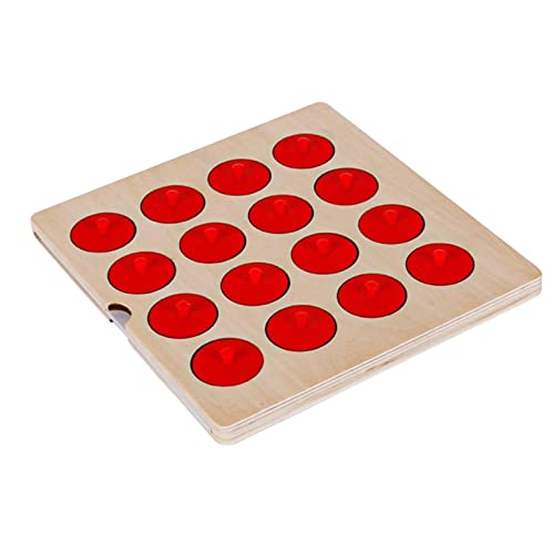 Colcolo Montessori Memory Chess Board Toys Denkspiel für Lernspielzeug 3-6 Jahre Kinder Kinder von Colcolo