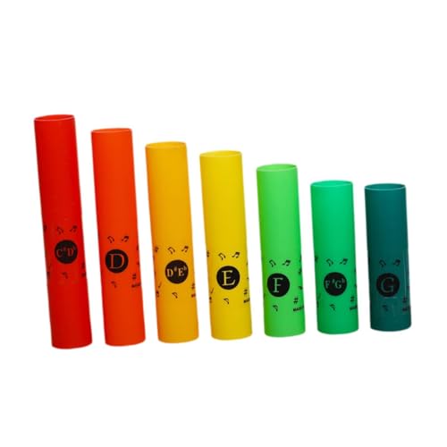 Colcolo Musik Percussion Tube Set Cognitive Development Musical Sound Tube für Geburtstagsgeschenk von Colcolo