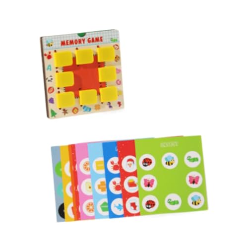 Colcolo Musterabgleichsspiel-Set, Lernspielzeug für Vorschulkinder, kreatives Montessori-Memory-Brettspiel zum Training der kognitiven Fähigkeiten von Kindern von Colcolo