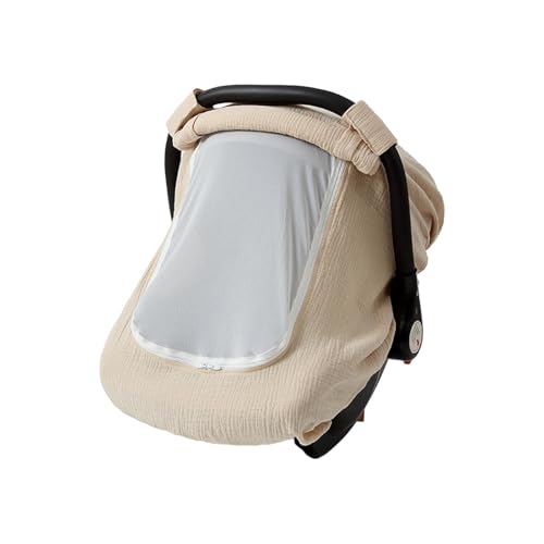 Colcolo Netzabdeckung für Babytragetasche, Bezug für Babytragesitz, vielseitig verwendbar, Staubschutz für Babytrage, für Picknick, Khaki von Colcolo