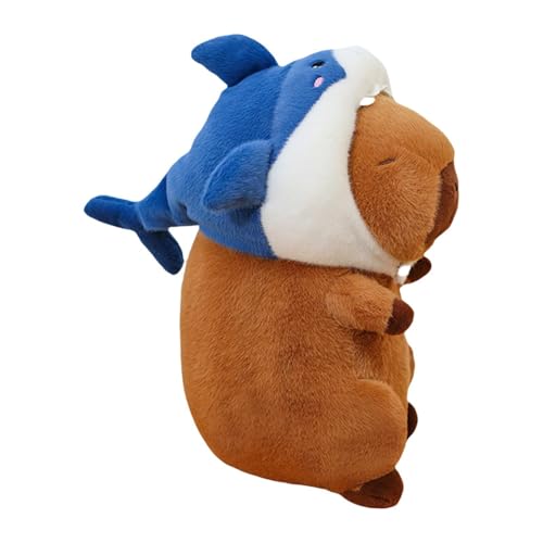 Colcolo Plüsch-Capybara-Puppe, Capybara-Plüschtier, Heimdekoration, Cartoon-Plüschtier, bequemes süßes Capybara-Plüschtier für Teenager, 45cm von Colcolo