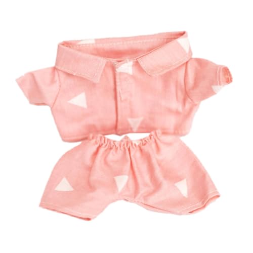 Colcolo Puppenkleidung für Mädchen, Puppenoutfit, bequemes, süßes Puppenzubehör, Kleidung, Kostüme, DIY-Puppenoutfit, Alter 5–7, 8–10, Rosa von Colcolo