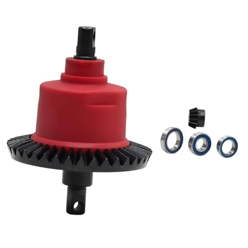 Colcolo RC-Auto-Differential-Kit, Zubehör, Ersatzteil, Premium-Leichtmetall, für 1:10, Hinten Rot Colcolo RC-Auto-Differential-Kit, Zubehör, Ersatzteil, Premium-Leichtmetall, für 1:10, Hinten Rot von Colcolo