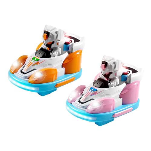 Colcolo RC-Auto mit Schleudersitz, RC-Kampfauto, Partygeschenk für 2 Spieler, Rennauto für Jungen, Spielzeug für Kinder ab 6 Jahren, Rosa Orange von Colcolo