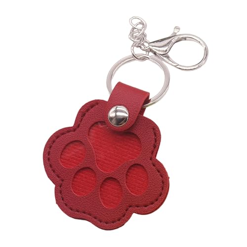Colcolo Schlüsselanhänger mit Katzenpfote, multifunktional, einzigartig, leicht, Auto-Schlüsselanhänger, Souvenir für Rucksack, Geldbörse, Zubehör, Dunkelrot Colcolo Schlüsselanhänger mit Katzenpfote, multifunktional, einzigartig, leicht, Auto-Schlüsselanhänger, Souvenir für Rucksack, Geldbörse, Zubehör, Dunkelrot von Colcolo