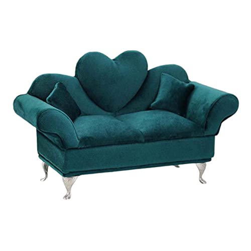 Colcolo Schmuckkästchen Als Stilvolle Schmuckaufbewahrung Und Schmuckhalter für Ringe Auch Als Aufbewahrungsbox Und Puppenhausmöbel Im Maßstab 1 zu 6 für Pup, Herz-Sofa Colcolo Schmuckkästchen Als Stilvolle Schmuckaufbewahrung Und Schmuckhalter für Ringe Auch Als Aufbewahrungsbox Und Puppenhausmöbel Im Maßstab 1 zu 6 für Pup, Herz-Sofa von Colcolo