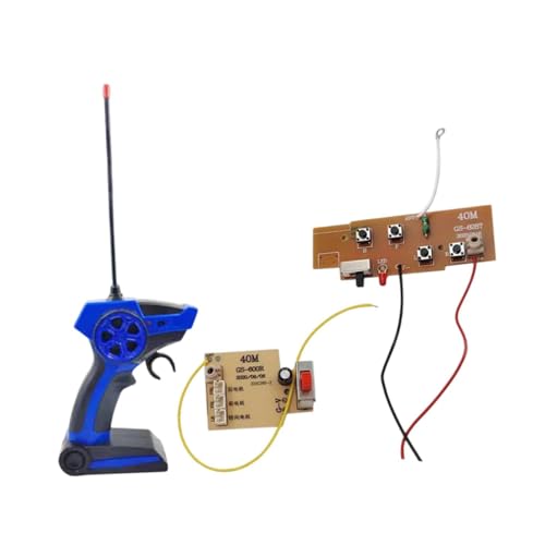 Colcolo Senderplatine Receiver Board 4 Wege stabil mit Fernbedienung Universal für RC -Autozubehör Modifikation Ersatzteile von Colcolo