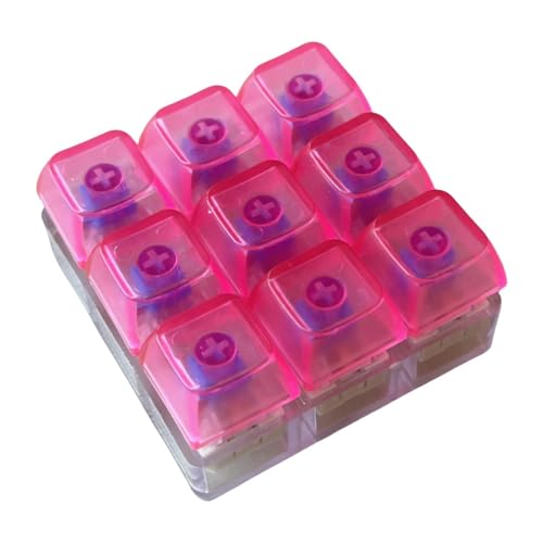 Colcolo Spielzeug, mechanischer Schlüsselknopf, Mehrzweck-Partyzubehör, Schlüsselanhänger, tragbar, für und Erwachsene, Rosa, 9 Tastaturen Colcolo Spielzeug, mechanischer Schlüsselknopf, Mehrzweck-Partyzubehör, Schlüsselanhänger, tragbar, für und Erwachsene, Rosa, 9 Tastaturen von Colcolo