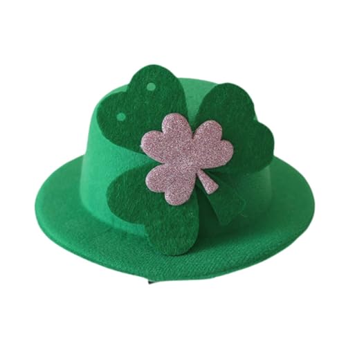 Colcolo St. Patrick's Day Hut Gift Decor Kostüm Accessoire für Feierparty Gefälligkeiten, Grün Rosa von Colcolo