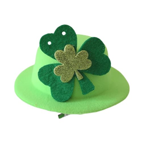 Colcolo St. Patrick's Day Hut Gift Decor Kostüm Accessoire für Feierparty Gefälligkeiten, Leuchtendes Grün von Colcolo