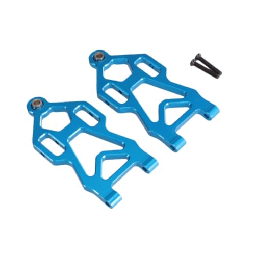 Colcolo Vordere untere Arme Schwingen Arme RC -Suspensionsarme Kit leicht zu ersetzen für 1/16 RC -Auto stark für Suchiyu 16101 16102, Blau von Colcolo