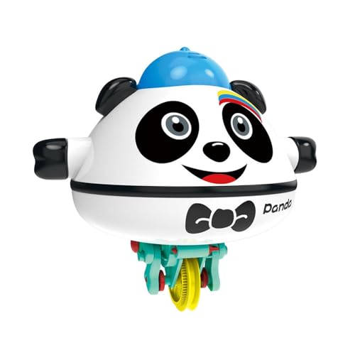 Colcolo Walking Tumbler Einrad-Spielzeug, sensorisches Spielzeug, interaktives Spielzeug, Neuheit, 360 ° drehbar, süßes, ausgeglichenes Tierspielzeug als, Panda von Colcolo