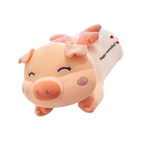 Colcolo Weiche Plüsch-Schwein-Puppe, Kuschelschwein-Plüschtier, kuscheliges Stofftier für Jungen, Mädchen, Kinder, Erwachsene, Geschenke, 140cm von Colcolo