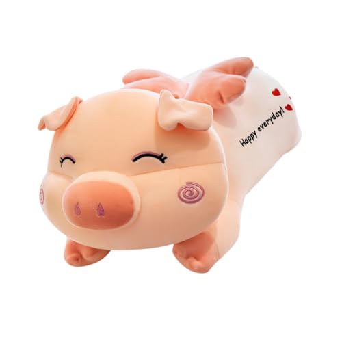 Colcolo Weiche Plüsch-Schwein-Puppe, Kuschelschwein-Plüschtier, kuscheliges Stofftier für Jungen, Mädchen, Kinder, Erwachsene, Geschenke, 80cm von Colcolo