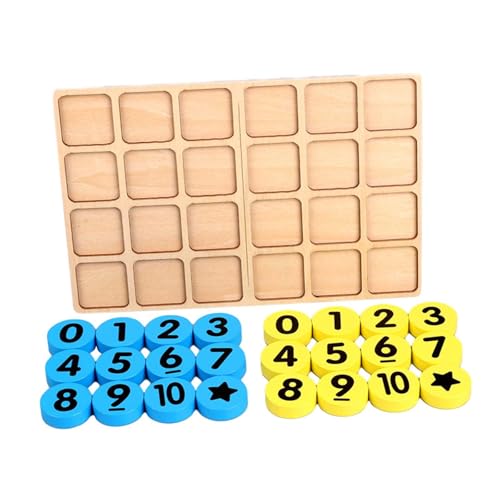 Colcolo Zahlenspiel, Lernspielzeug, Holzentwicklung, Vorschul-Denkspiel, Brettspiel, Zahlen-Mathematik-Spielzeug, für im Alter von 3 bis 6 Jahren Colcolo Zahlenspiel, Lernspielzeug, Holzentwicklung, Vorschul-Denkspiel, Brettspiel, Zahlen-Mathematik-Spielzeug, für im Alter von 3 bis 6 Jahren von Colcolo