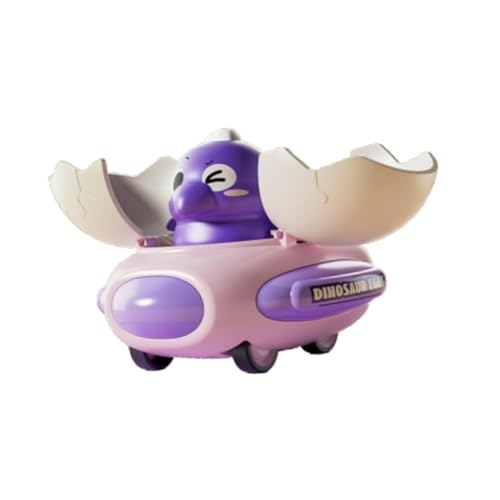 Colcolo von Dinosaurierauto -Spielzeug Reibungsantriebsauto Spielzeug Early Educational Toy Kinder Spielen Spielzeug Spielzeug für Jungen, Violett von Colcolo