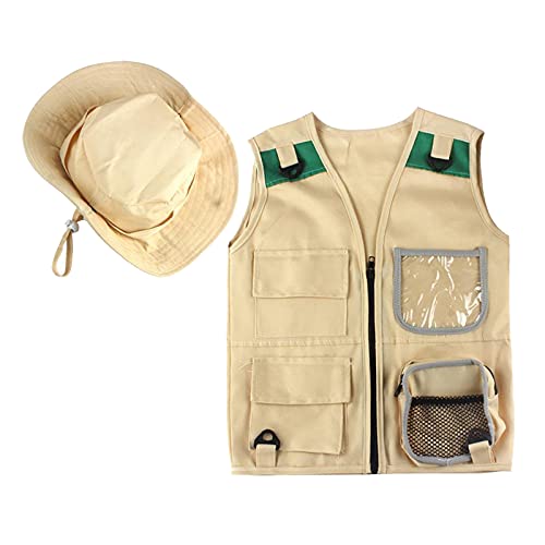 Outdoor Adventure Kit Kinder Chasuble Und Hut Set Dress Up von Colcolo