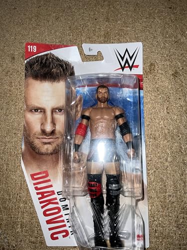 WWE - Serie 119 - Dominik DIJAKOVIC - Actionfigur, bringen Sie die Action der WWE nach Hause - Ca. 6 " von Buosha