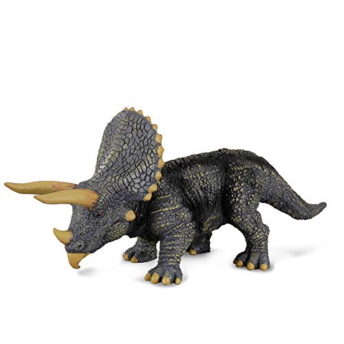 CollectA 4892900880372 Triceratops Spielzeug Dinosaurier Figur, Mehrfarbig, 7.3"" L x 3.1"" H von Collecta