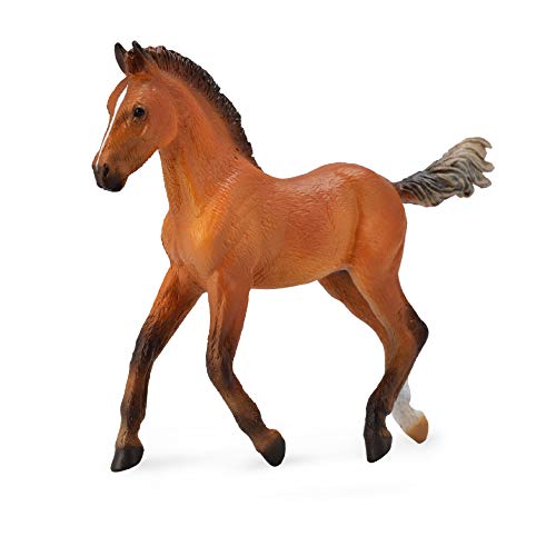 CollectA Horse Life Hannoverian Bay Fohlen Spielzeugfigur, 3.9"L x 3.3"H von Collecta