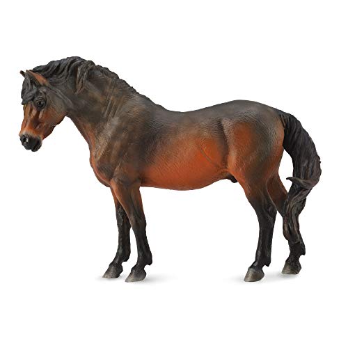 CollectA 88604 Dartmoor Pony, Bay Tier Pferde-Spielzeug, Mehrfarbig, 4.1"" L x 3.2"" H von Collecta