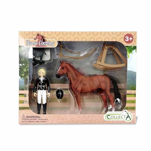 CollectA Turnierreiter und Pferd Set | Modell # 84244 von Collecta