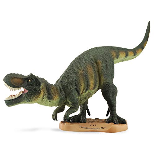 Collecta Tyrannosaurus Rex Spielzeug mit Sockel | 91,9 cm L x 44,8 cm H | (Maßstab 1:15) | #88255 (-) (-) Dinosaurier-Modell, grün, M von Collecta