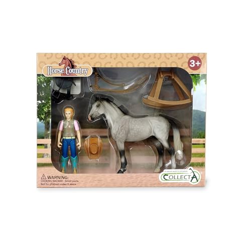 CollectA Westernreiter und Pferd Set | Modell # 84245 von Collecta