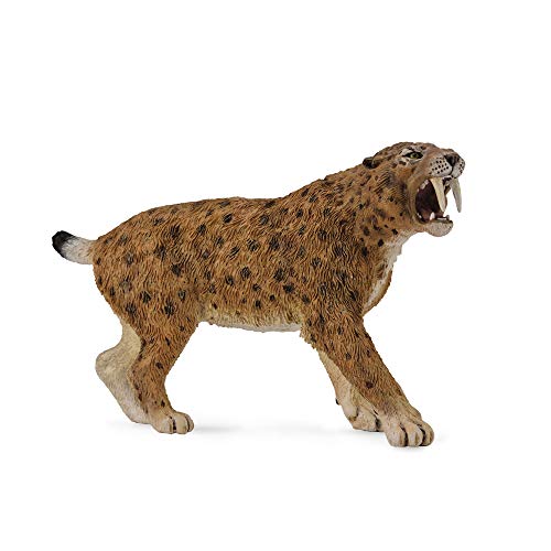 Collecta 88715 Smilodon Dinosaurier Spielzeug, braun, S von Collecta