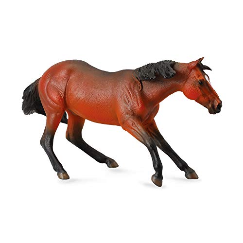 Collecta 88584 Quarter Horse Stallion, Bay Tier Pferde-Spielzeug, bunt, 6.4"" L x 3.4"" H von Collecta