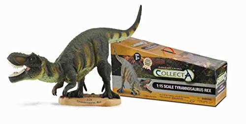 Collecta Vorgeschichte 1:15 Super: Tyrannosaure, L 93 x H 44 cm, auf Sockel, in Box, 3+ von Collecta