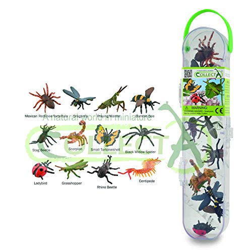 Collecta Figurines Mini-Figuren Set mit 12 Insectes et Araignées, 901A1106-C von Collecta