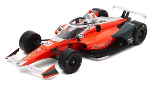 Collectibles Greenlight 10878 NTT IndyCar Serie 2020 - #29 James Hinchcliffe/Andretti Autosport, Genesys Indy 500 Maßstab 1/64 von Collectibles