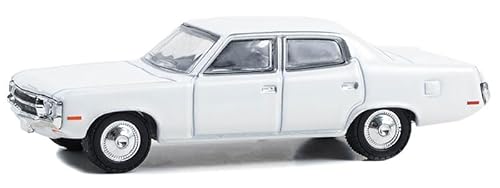 Greenlight 43011N Hot Pursuit - 1971-78 AMC Matador Police Cruiser, Weiß (Hobby Exclusive) Maßstab 1:64, Druckguss von Collectibles