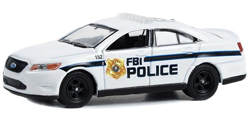 Greenlight 43025-C Hot Pursuit Special Edition – FBI Police (Bundesamt der Untersuchungspolizei) – Polizeiabfangjäger 2013, Druckguss im Maßstab 1:64 von Collectibles