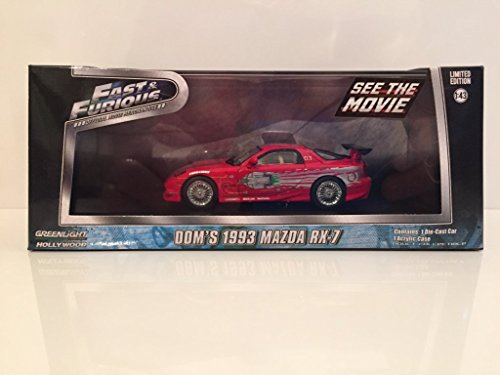 Mazda RX-7 Dom`s 1993, Fast and Furious 1:43 von Collectibles