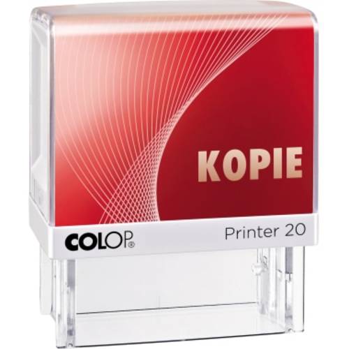 Colop 100671 Textstempel Rot 38 x 14mm (B x H) von Colop