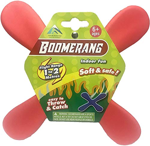 Soft Indoor Boomerang (Rot) von Colorado Boomerangs