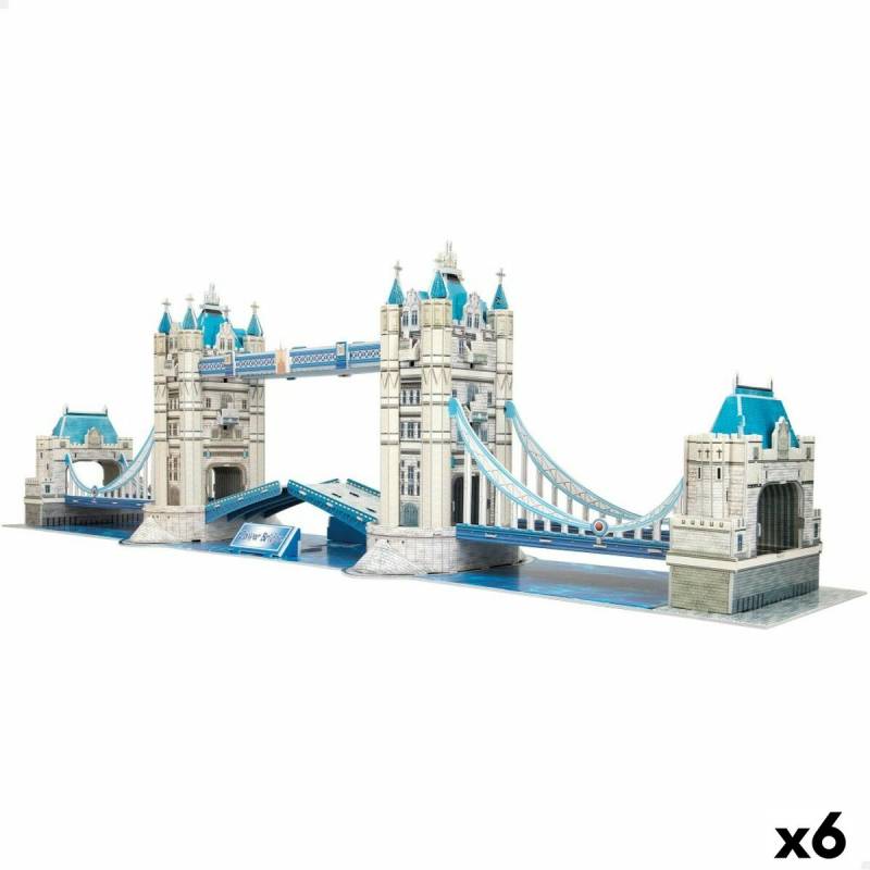 3D Puzzle Colorbaby Tower Bridge 120 Stücke 77,5 x 23 x 18 cm (6 Stück) von Colorbaby