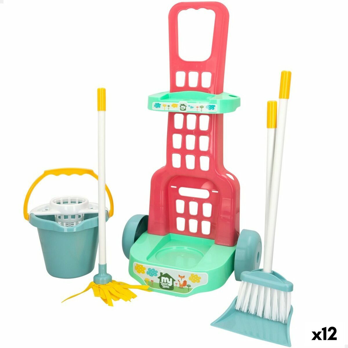 Spielzeug-Haushaltsgerät Colorbaby 30,5 x 59,5 x 21,5 cm (12 Stück) von Colorbaby