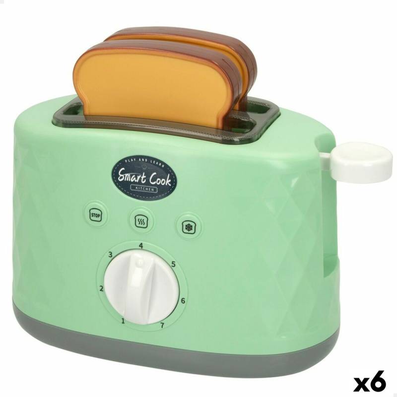 Spielzeug-Toaster Colorbaby Sound 18 x 11,5 x 9,5 cm (6 Stück) von Colorbaby