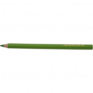 Colortime Buntstifte, Hellgrün, L 17,45 cm, Mine 5 mm, JUMBO, 12 Stk/ von Colortime