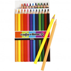 Colortime Jumbo Buntstifte versch. Farben - 12 Stk von Colortime