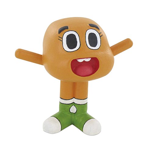 Comansi COM-Y99753 Darwin aus The Amazing World of Gumball Actionfigur Minifigur, Orange von Comansi