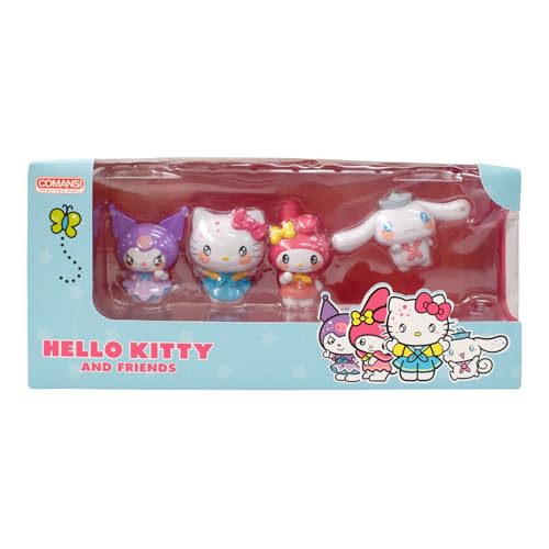 Comansi Set mit 4 Figuren Hello Kitty and Friends (6 cm) von Comansi